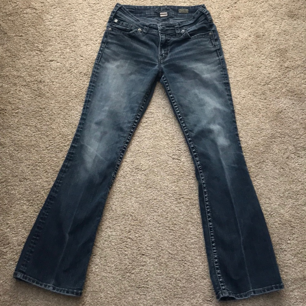 Silver jeans